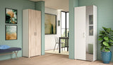 Extraspazio Multipurpose Cabinet W/Mirror And Drawer - White